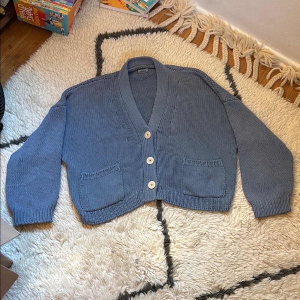 Babaa cardigan no22 in midnight ocean